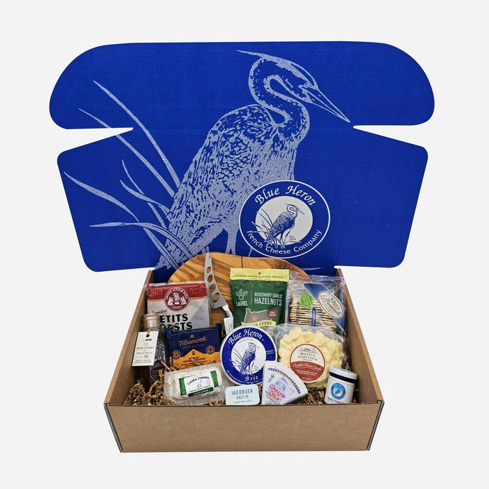 Blue Heron Cheese Board Gift Box