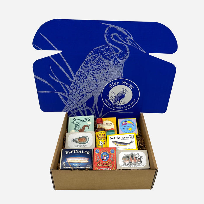 Blue Heron Gourmet Tinned Fish Gift Box