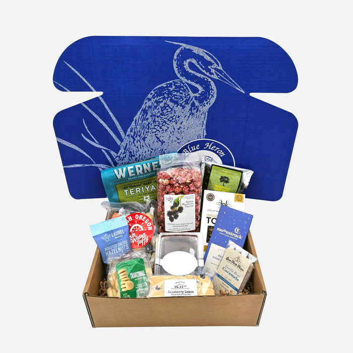 Blue Heron Oregon Snack Gift Box