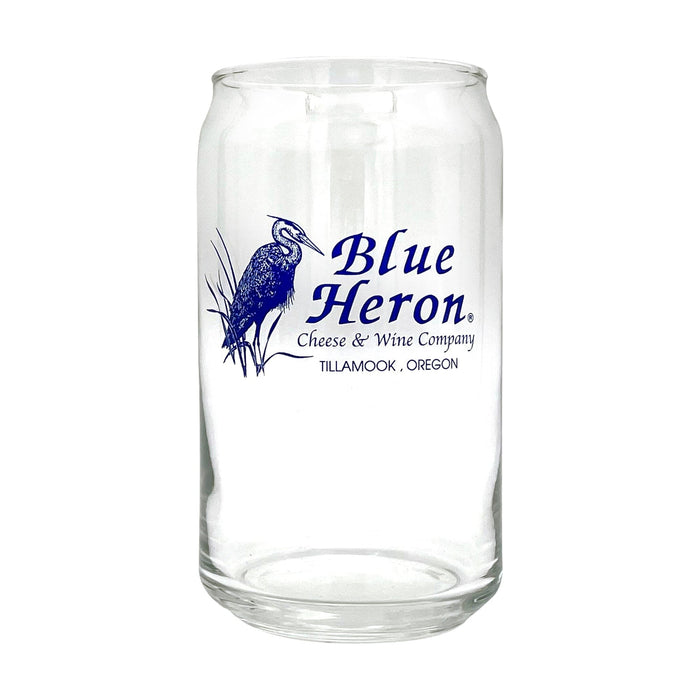 Blue Heron 16oz Beer Can Glass