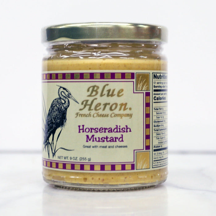 Blue Heron Mustard: Horseradish 9oz