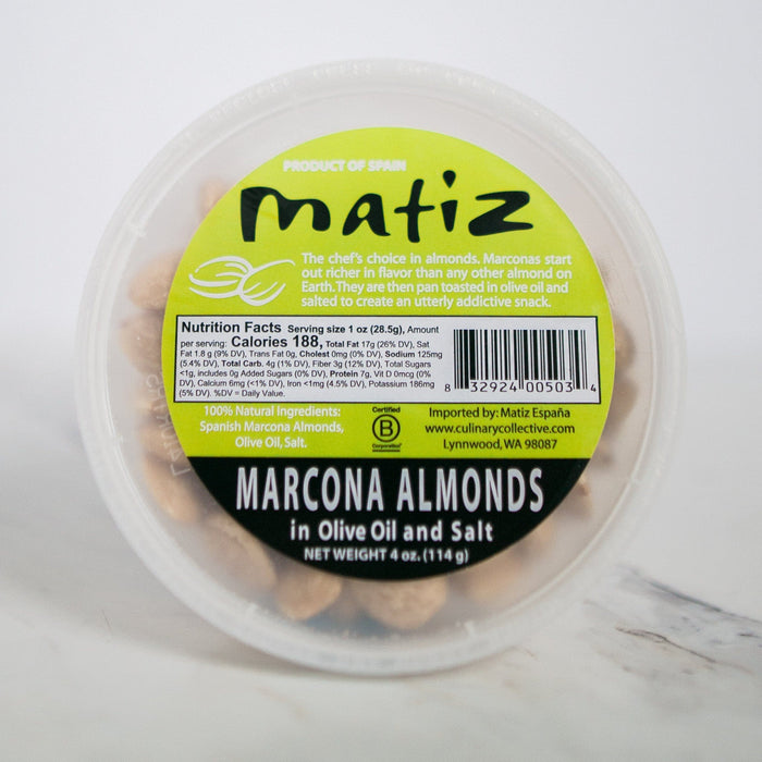 Matiz Marcona Almonds 4oz