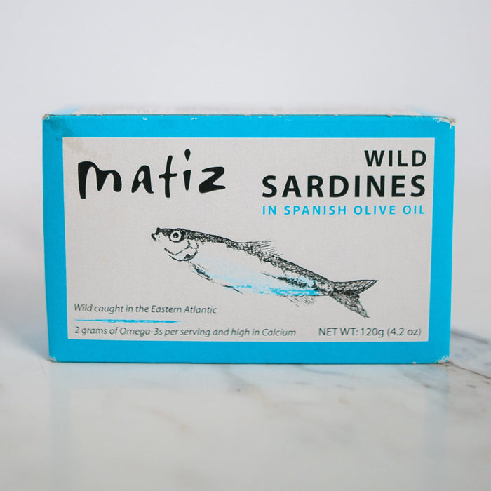 Matiz Tinned Fish: Sardines in Olive Oil 4.2oz