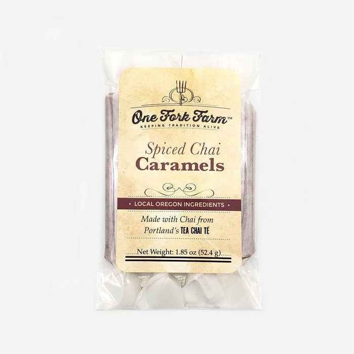 One Fork Farm Spiced Chai Caramels 1.85oz