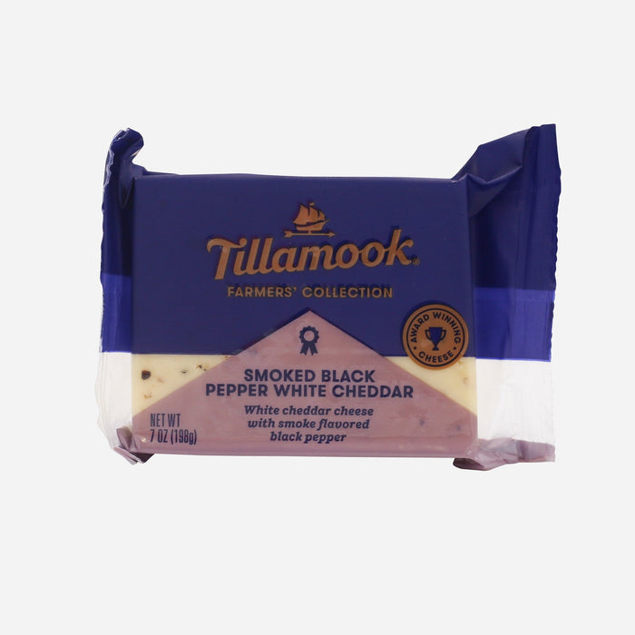 Tillamook Cheddar: Smoked Black Pepper White Cheddar 7oz