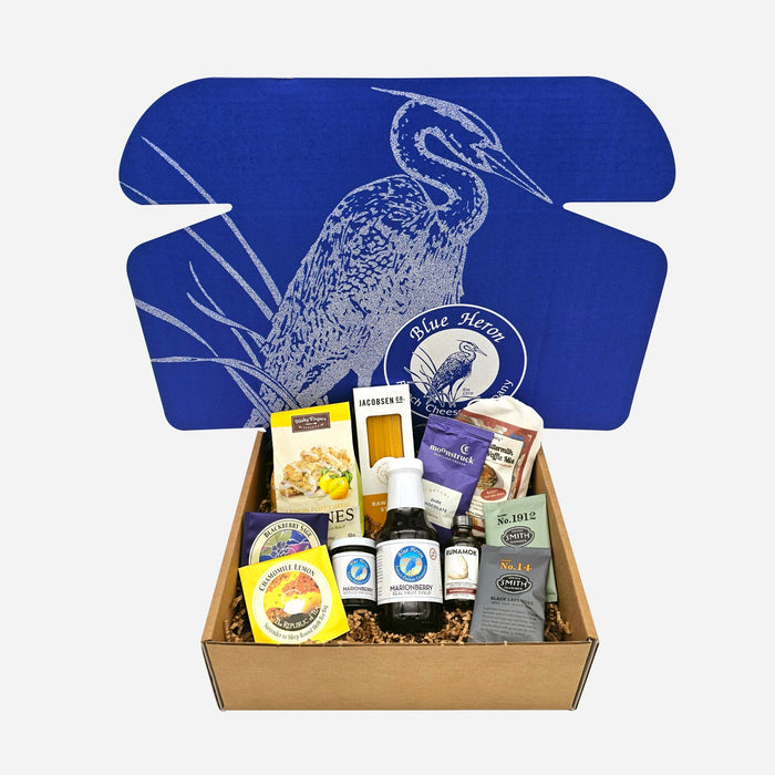 Blue Heron Breakfast Gift Box