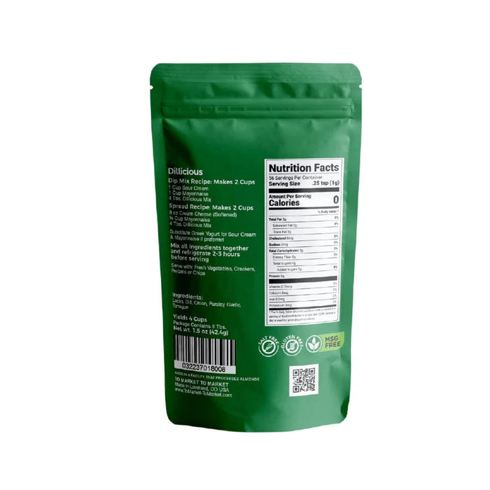 To Market - To Market Dip Mix: Dillicious 1.5oz