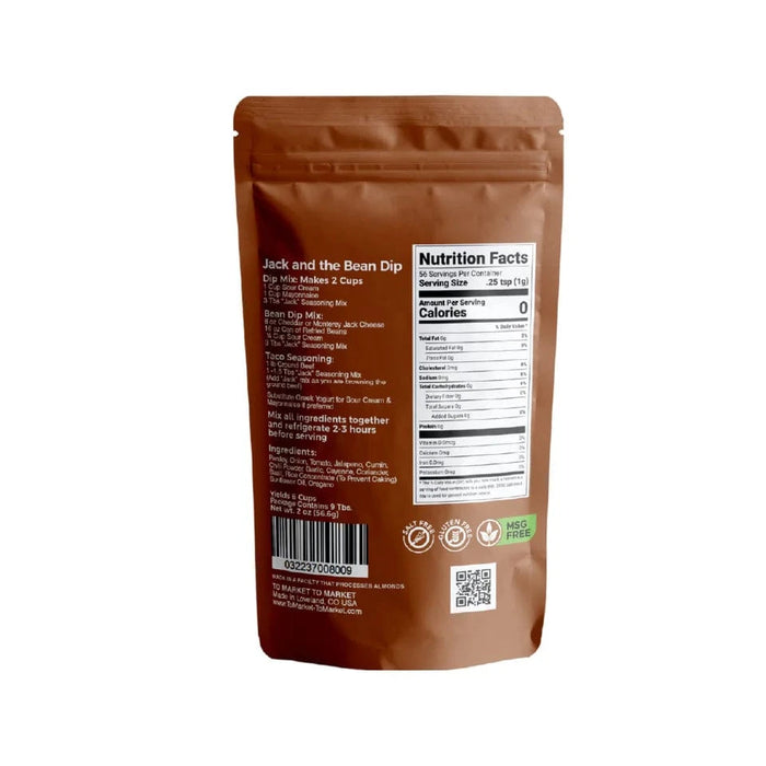 To Market - To Market Dip Mix: Jack & the Bean Dip 2oz