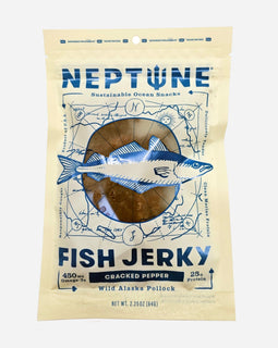 Neptune Fish Jerky Cracked Pepper 2.25oz