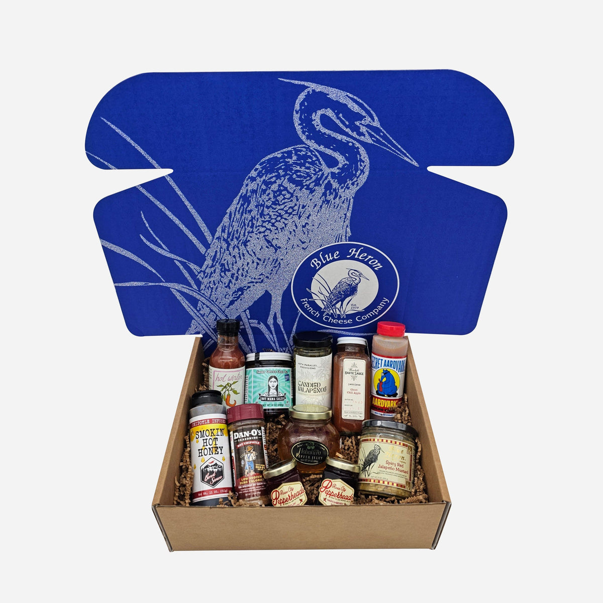 Blue Heron Turn Up the Heat Gift Box — Blue Heron French Cheese Co.