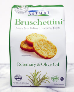 Asturi - Bruschettini - Rosemary & Olive Oil 4.23oz