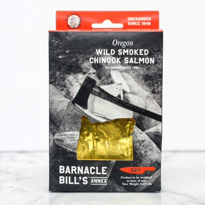 Barnacle Bills Salmon: Smoked Dry 7oz