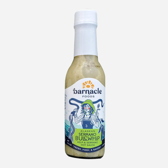 Barnacle Bullwhip Kelp Hot Sauce - Serrano 5oz