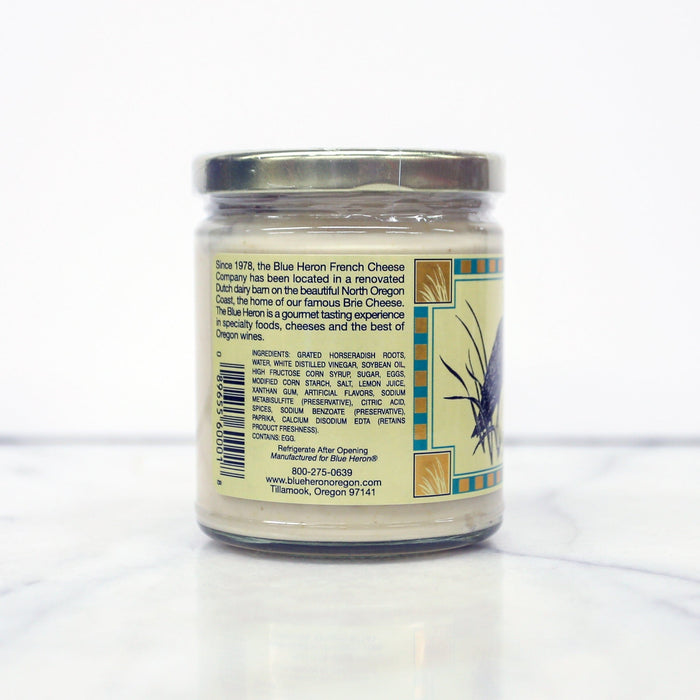 Blue Heron Mustard: Hot & Creamy Horseradish 9oz