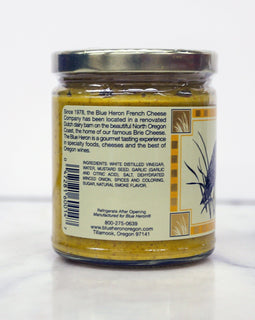 Blue Heron Mustard - Smoky Garlic Onion 9oz