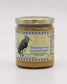 Blue Heron Mustard: Champagne and Honey 9oz