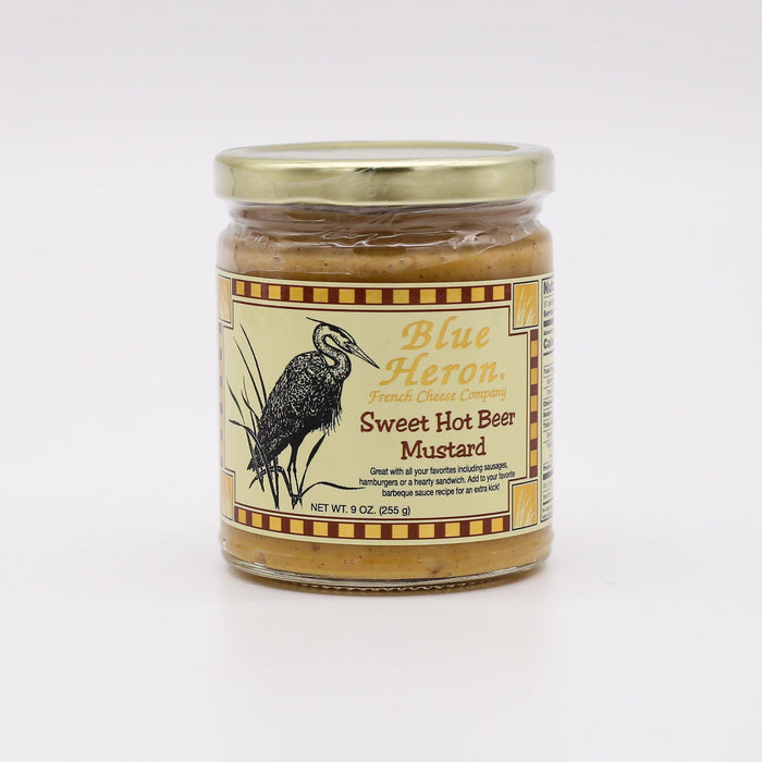 Blue Heron Mustard: Sweet Hot Beer 9oz
