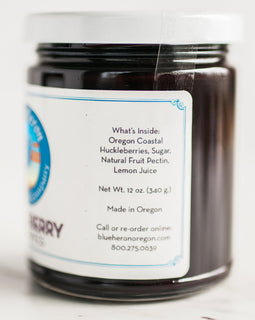 Blue Heron Preserves: Huckleberry 12oz