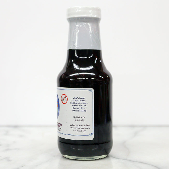 Blue Heron Real Fruit Syrup - Huckleberry 11oz