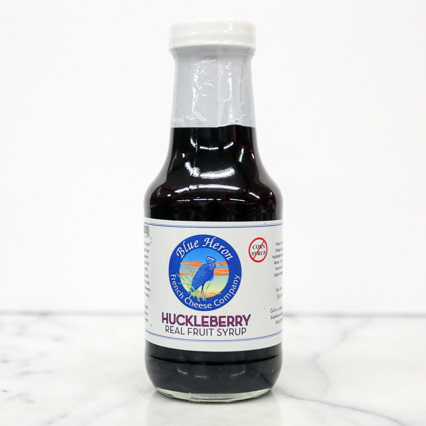 Blue Heron Real Fruit Syrup - Huckleberry 11oz