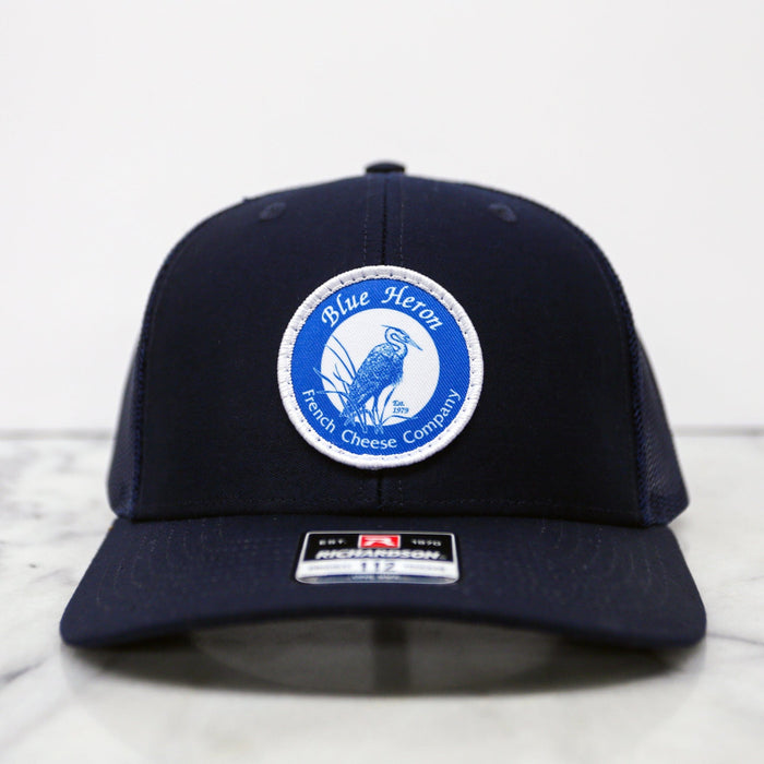 Blue Heron Trucker Hat - Navy Blue