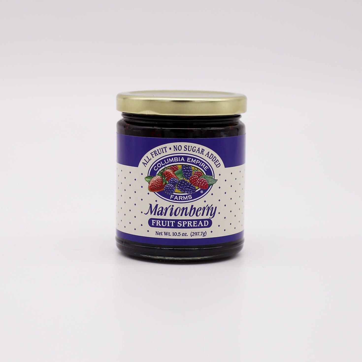 Columbia Empire Farms All Fruit No Sugar Added Preserves: Marionberry 10.5oz