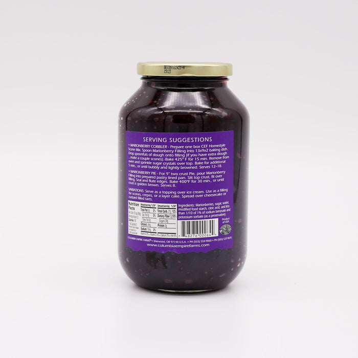 Columbia Empire Farms Cobbler & Pie Filling: Marionberry 41oz