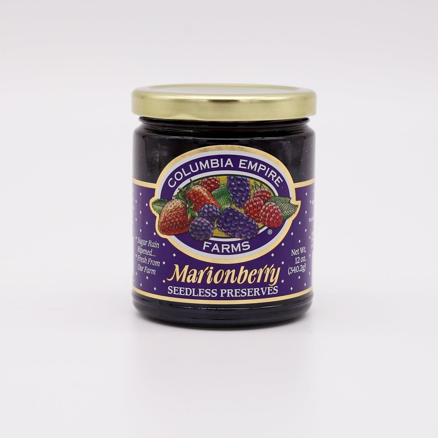 Columbia Empire Farms Seedless Preserves: Marionberry 12oz