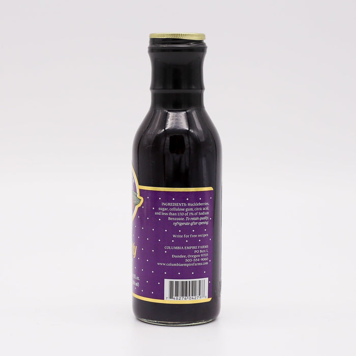 Columbia Empire Farms Syrup: Huckleberry 12oz