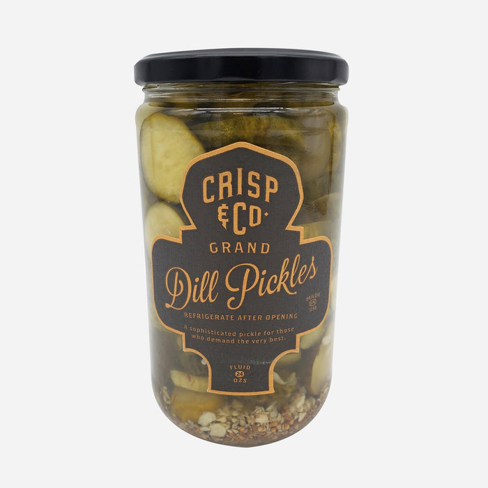 Crisp and Company Grand Dill Pickles 24oz