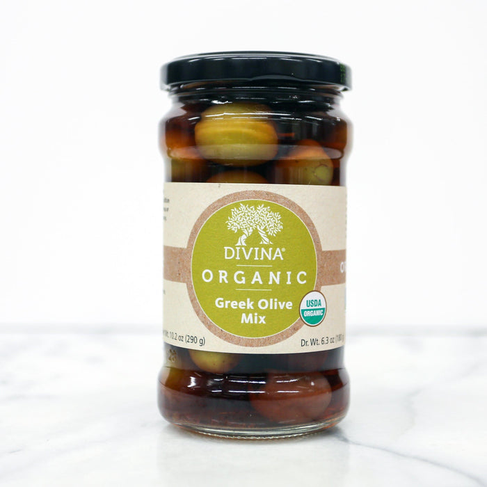 Divina Organic Greek Olive Mix 6.36oz