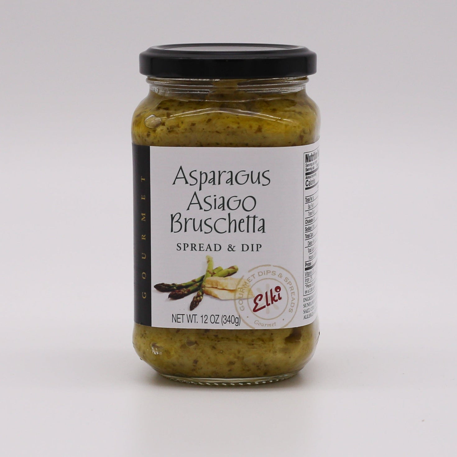 Elki Spread & Dip - Asparagus Asiago Bruschetta 12oz