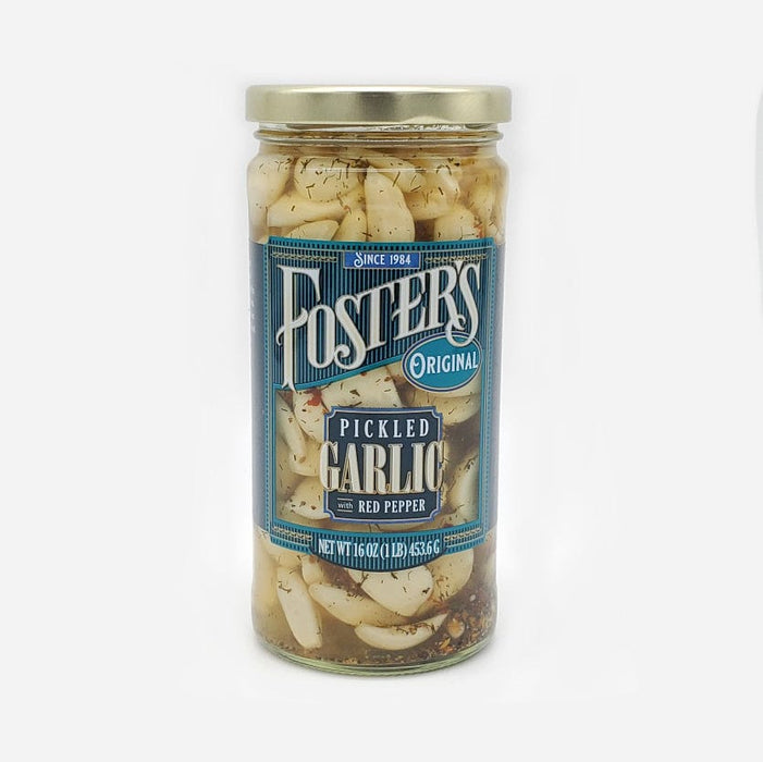 Foster's Original Pickled Garlic with Red Pepper 16oz