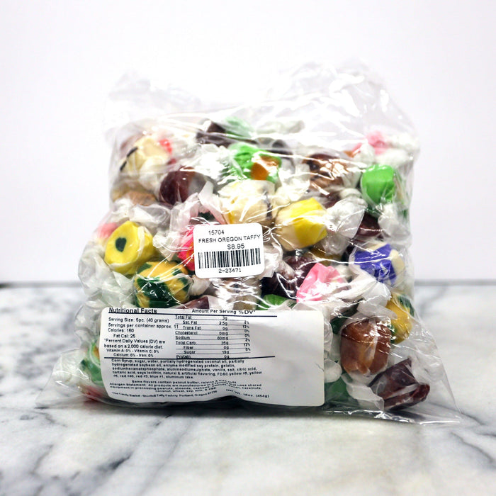 Fresh Oregon Salt Water Taffy 16oz