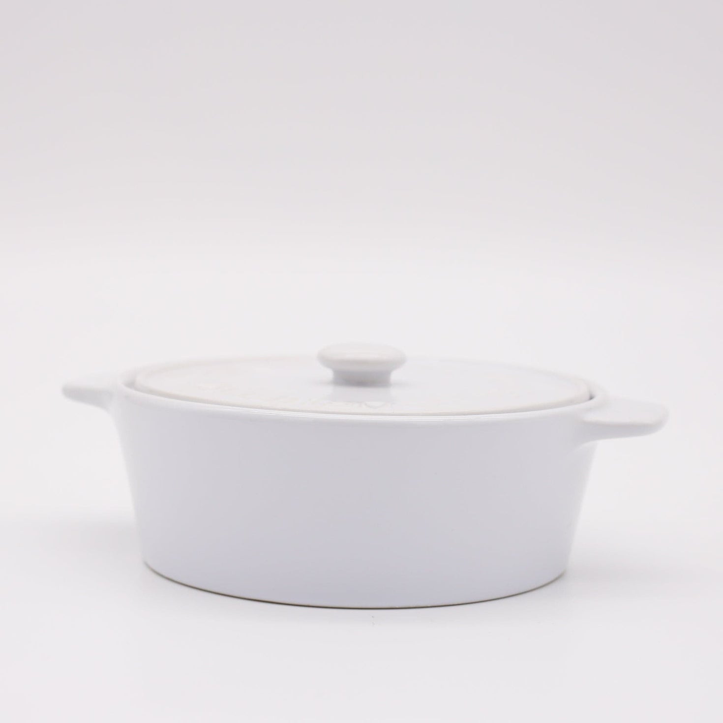 Gourmet Village Ceramic Brie Baker White