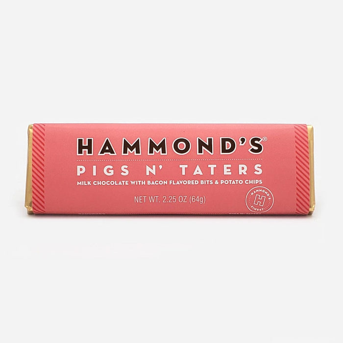 Hammond's Pigs N' Taters Milk Chocolate Bar 2.25oz