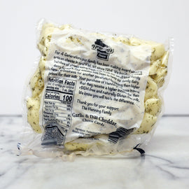 Hennings Curds: Garlic & Dill Cheddar Cheese Curds 10oz