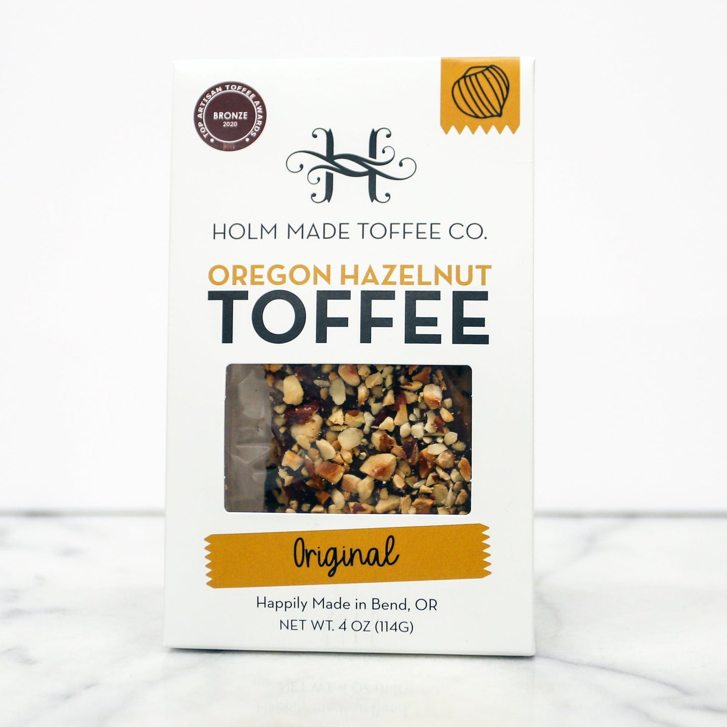 Holm Made Toffee Co - Oregon Hazelnut Original 4oz