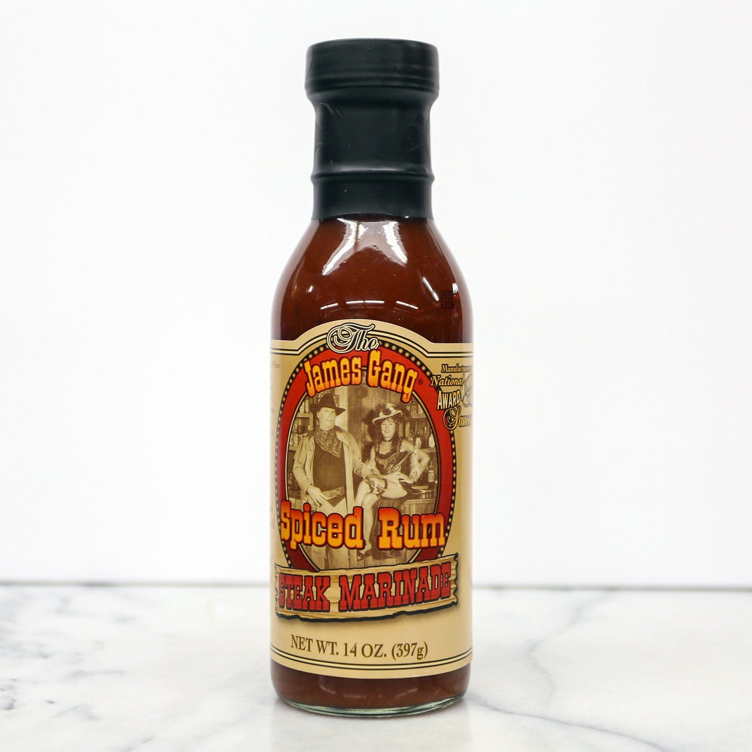 James Gang Spiced Rum Steak Marinade 14oz