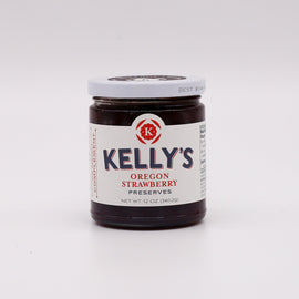 Kelly's Jelly Preserves: Oregon Strawberry 12oz