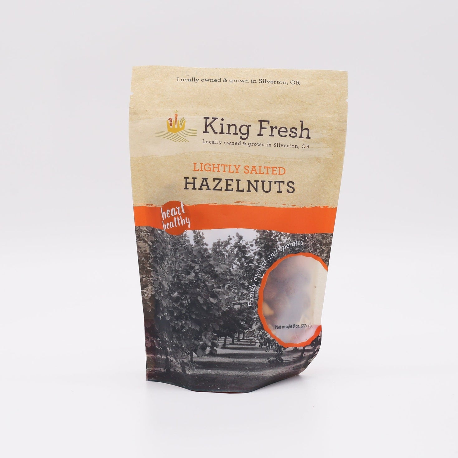 King Fresh Hazelnuts - Lightly Salted 8oz