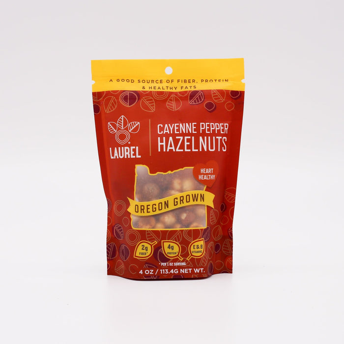 Laurel Foods Hazelnuts: Cayenne Pepper 4oz
