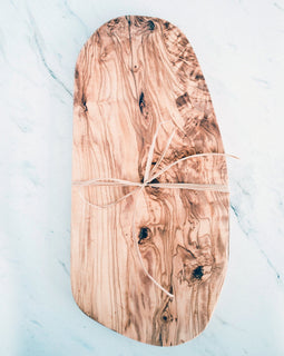 Olive Wood Cheese Board 13.5in