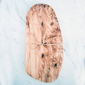 Olive Wood Cheese Board 13.5in
