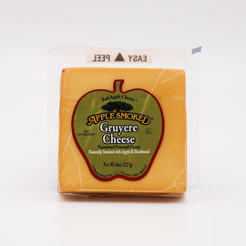 Red Apple Cheese Gruyere: Apple Smoked 8oz