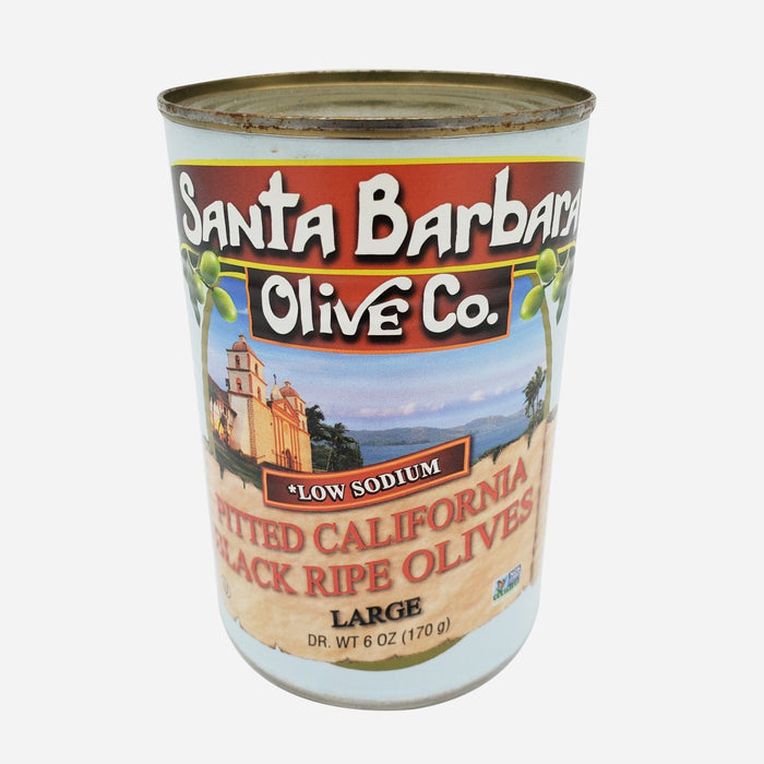 Santa Barbara Olive Co - Pitted California Black Ripe Olives 6oz