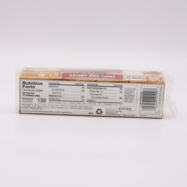 Sesmark Gluten Free Crackers: Toasted Onion & Garlic 3.2oz