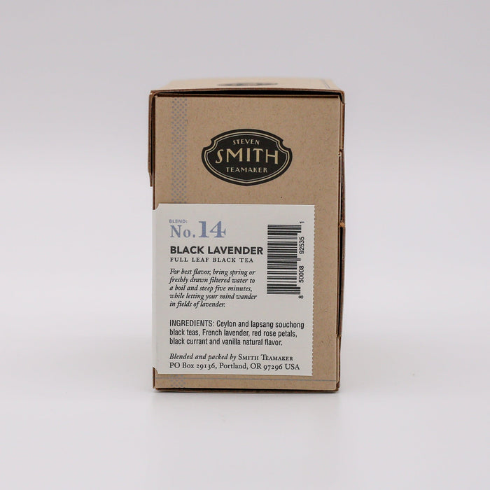 Smith Teamaker Boxed Tea Black Lavendar 1.32oz