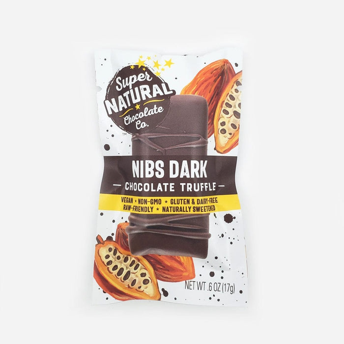 Super Natural Nibs Dark Chocolate Truffle