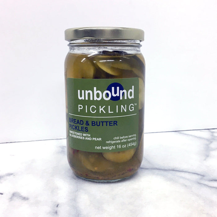 Unbound Pickling Bread & Butter Pickles 16oz